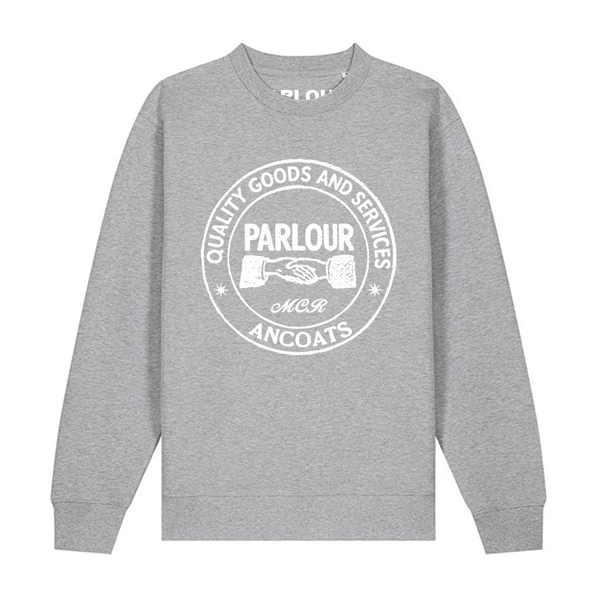 CREST LOGO SWEATER (GREY)